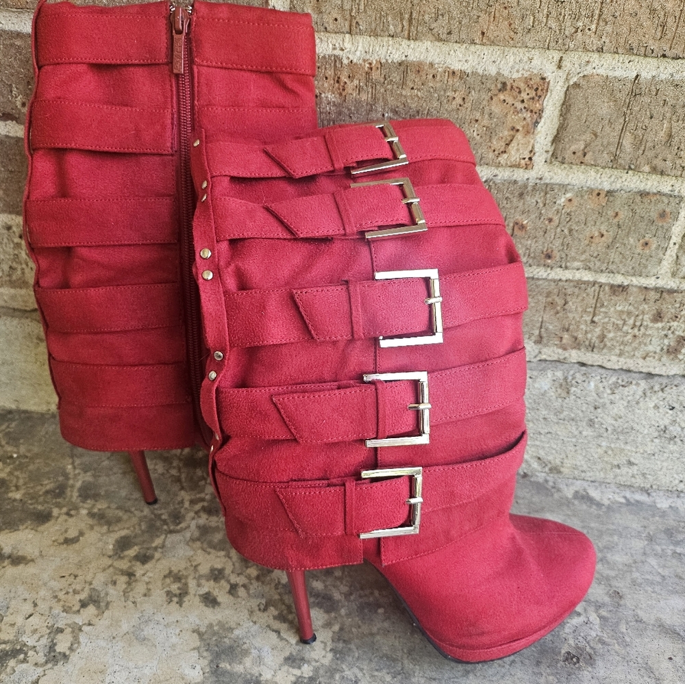 Michael Antonio red heels - Picture 2 of 4